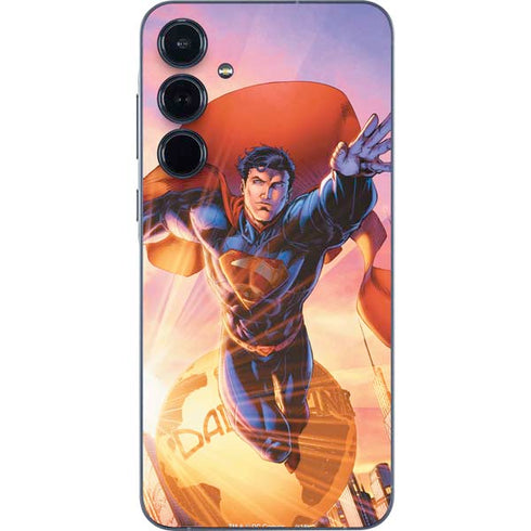 DC Comics Superman Unchained #1 75th Anniversary Cover Art by Jim Lee Galaxy A55 5G Skin